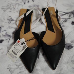 Zara flat shoes